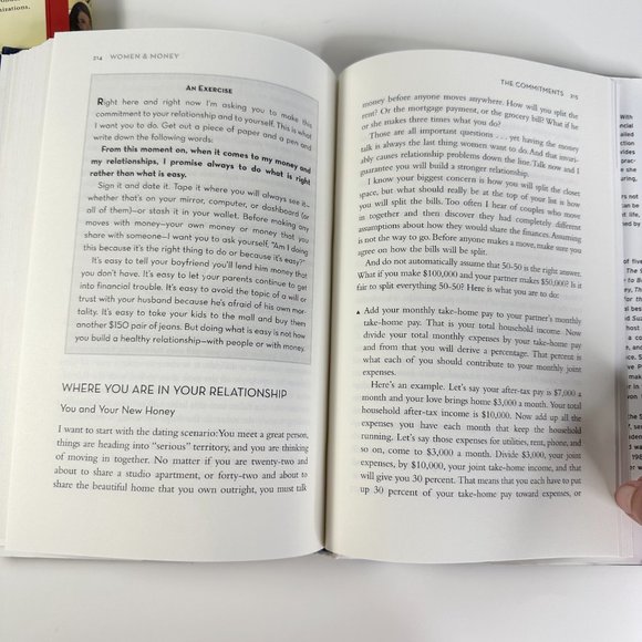 Books Women & Money by Suze Orman Living Rich for Less Ellie Kay - Picture 6 of 10